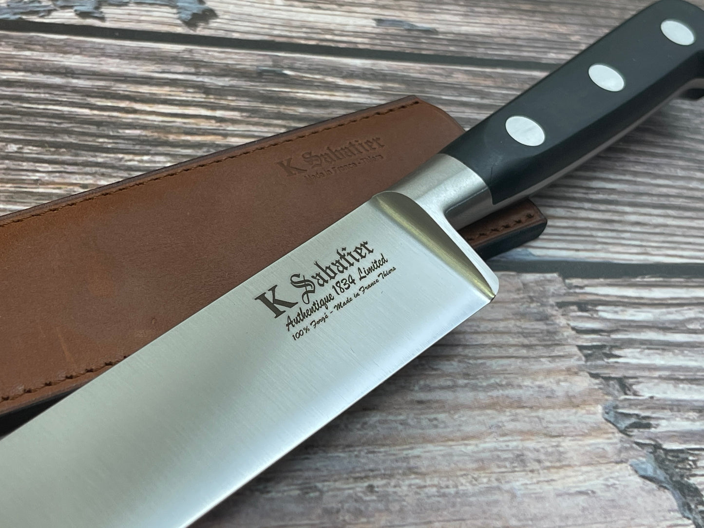 K Sabatier Limited Edition 1834 Authentique Slicing Knife 250mm - HIGH CARBON STEEL Made In France
