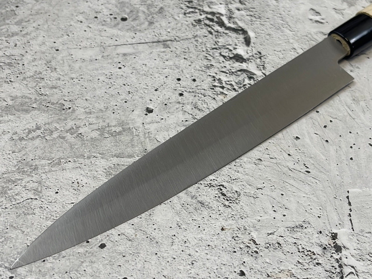 Vintage Japanese Yanagiba Knife 200mm Made in Japan  🇯🇵 Carbon Steel 847