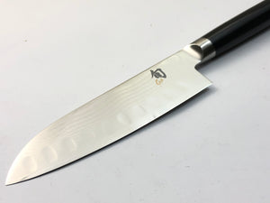 Shun Classic Scalloped Santoku Knife Left Handed 17.8cm