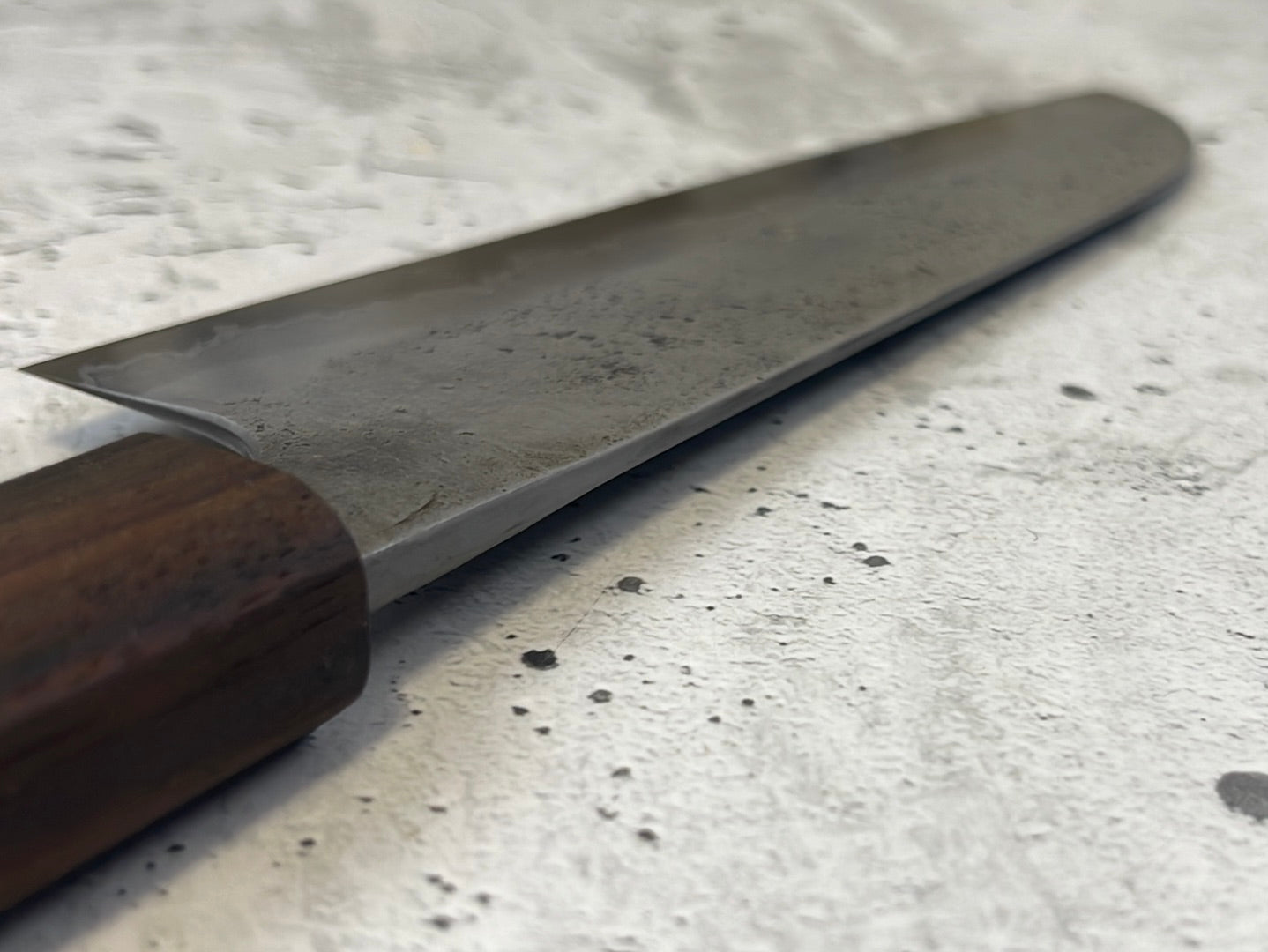 SanMai Santoku 180mm Nashiji Etched, Jatiwood & Rosewood Handle