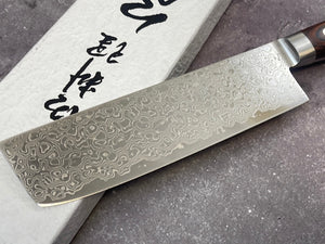 Tsunehisa ZA18 Nakiri Knife 160mm Pakka Wood Handle - Made in Japan 🇯🇵