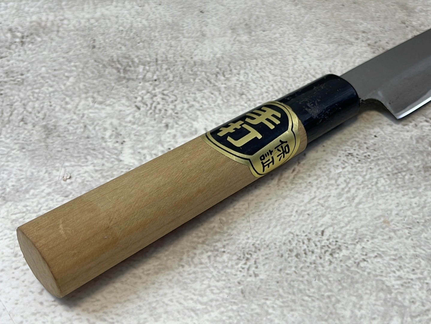 Vintage Japanese Yanagiba Knife 200mm Carbon Steel Made in Japan 1093