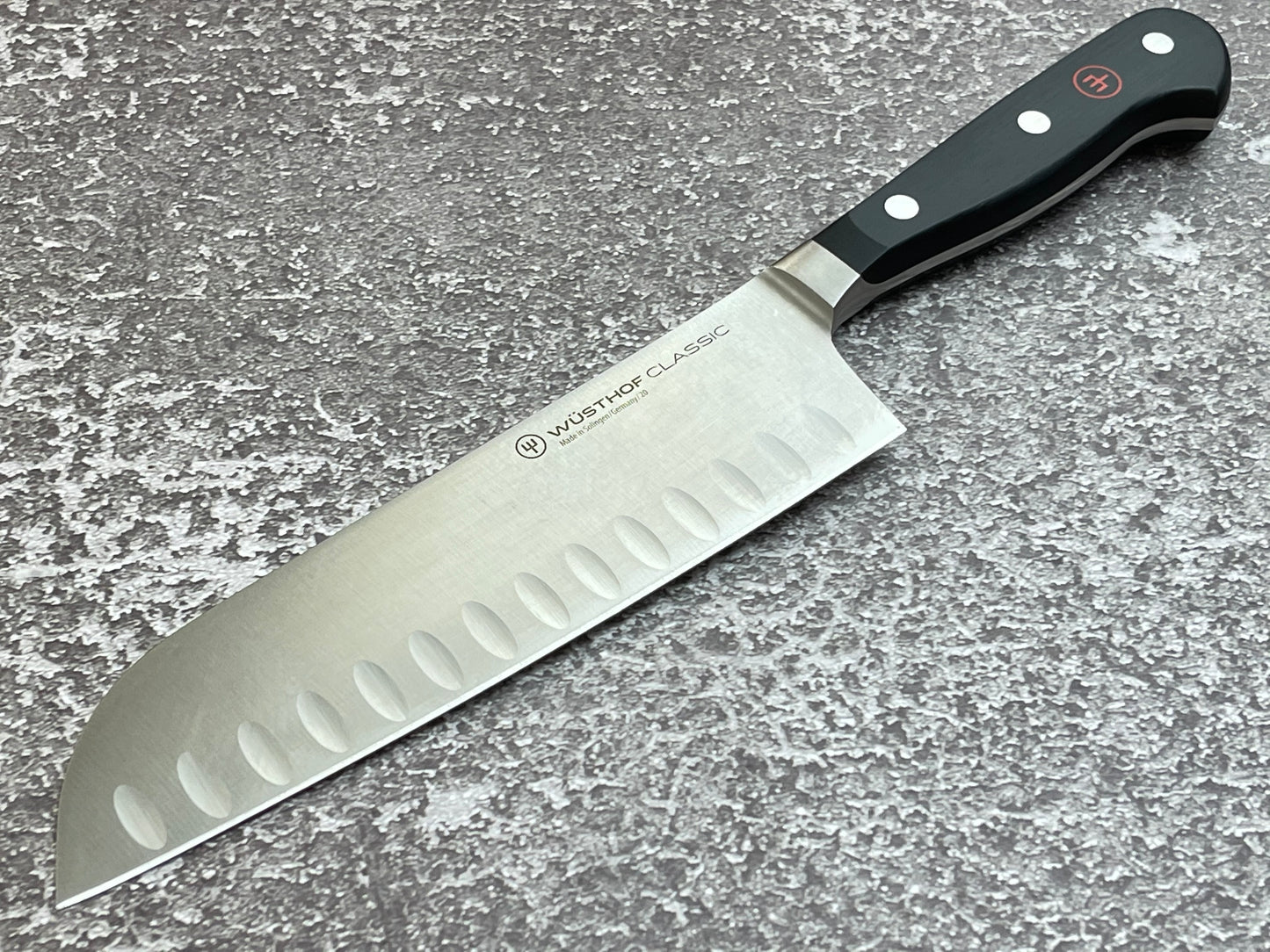 Wüsthof Classic 2-piece Santoku Knife Set