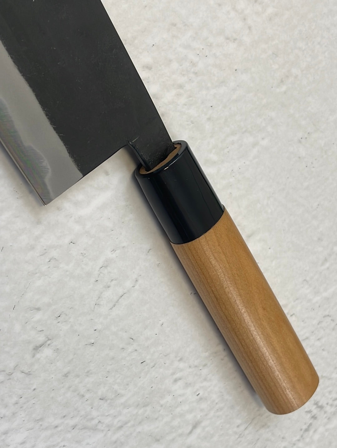 Hinokuni Shirogami #1 Nakiri Knife 210mm Cherry Wood Handle - Made in Japan 🇯🇵