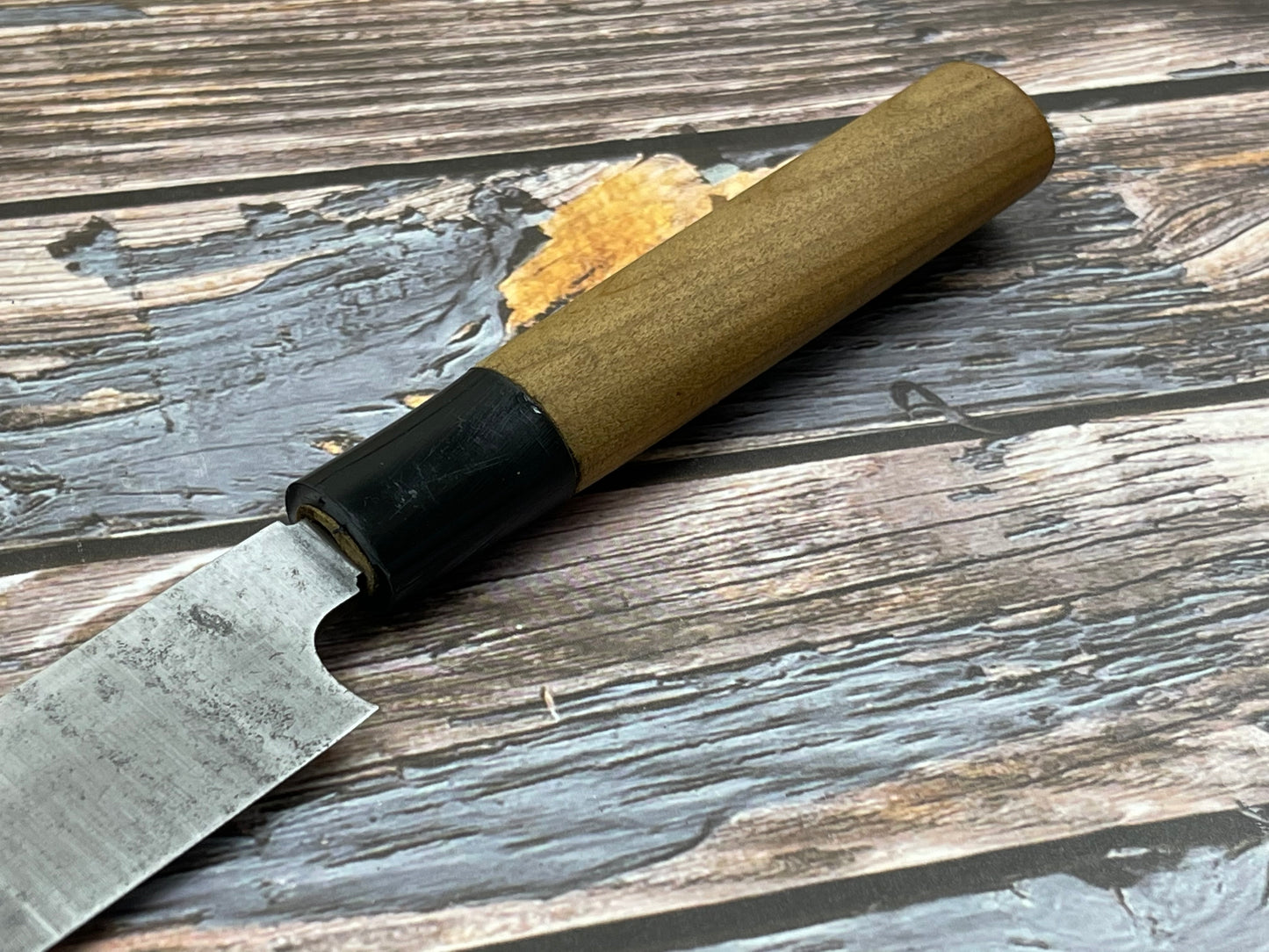 Vintage Japanese Yanagiba Knife 200mm Made in Japan 🇯🇵 Carbon Steel 95