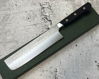 Tsunehisa Aokami with Stainless Clad Nakiri Knife 170mm l- Made in Japan 🇯🇵