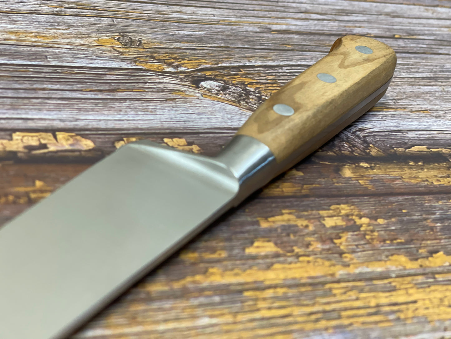 K Sabatier Chef Knife 150mm - HIGH CARBON STEEL - OLIVE WOOD HANDLE