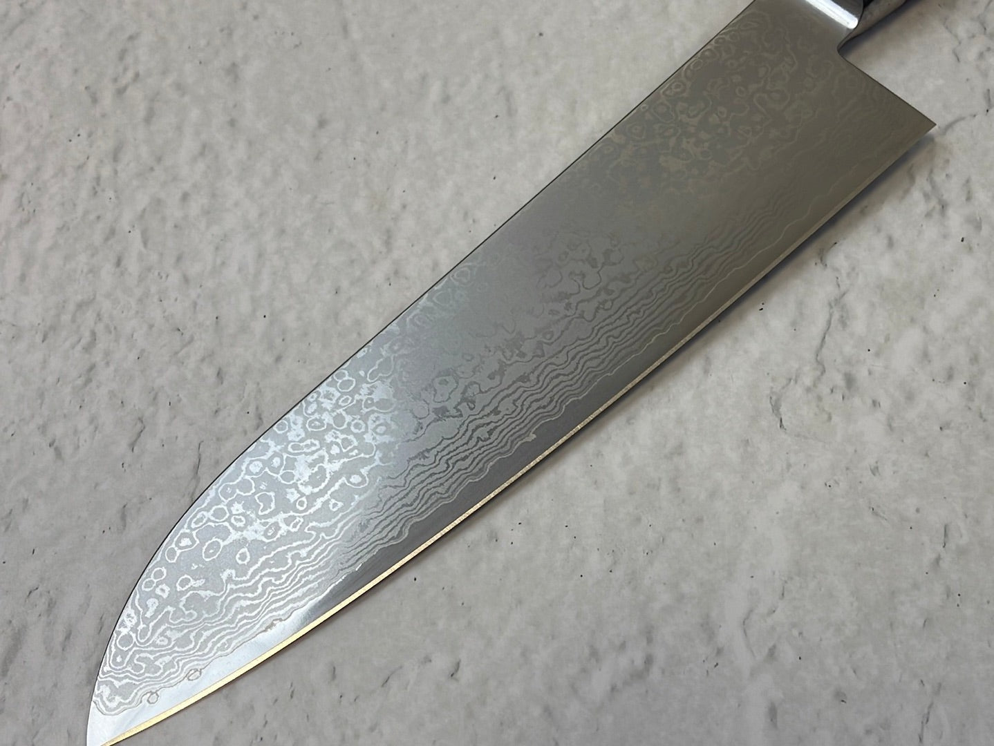 Tsunehisa VG10 33layers Damascus Steel Santoku 180mm Red Pakka Wood Handle - Made in Japan 🇯🇵