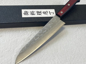Tsunehisa G3 Nashiji Red Gyuto 180mm - Made in Japan 🇯🇵