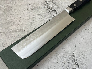 Tsunehisa Aokami with Stainless Clad Nakiri Knife 170mm l- Made in Japan 🇯🇵