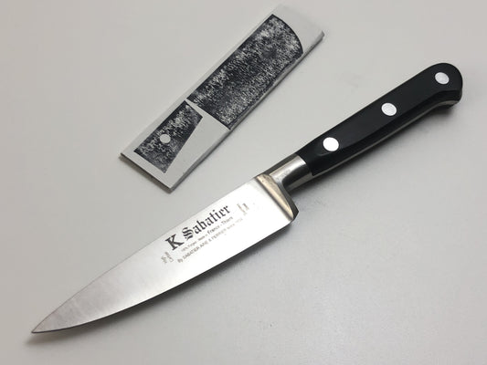 Sabatier Paring Knife 100mm - HIGH CARBON STEEL Made In France