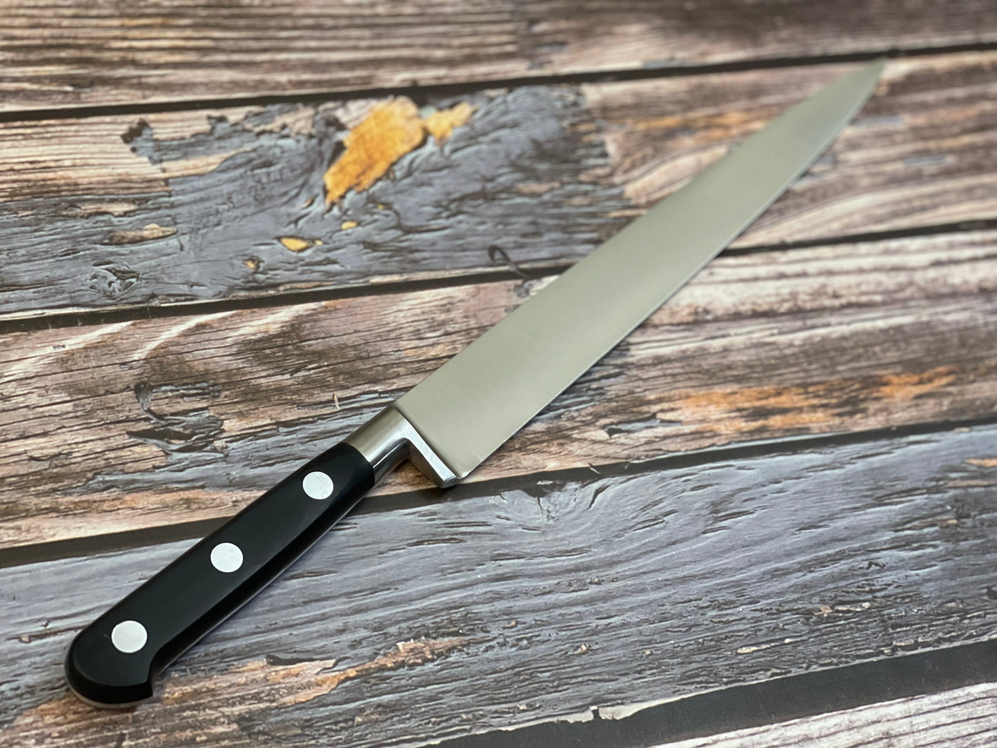 K Sabatier Authentique Slicing Knife 250mm - HIGH CARBON STEEL Made In France