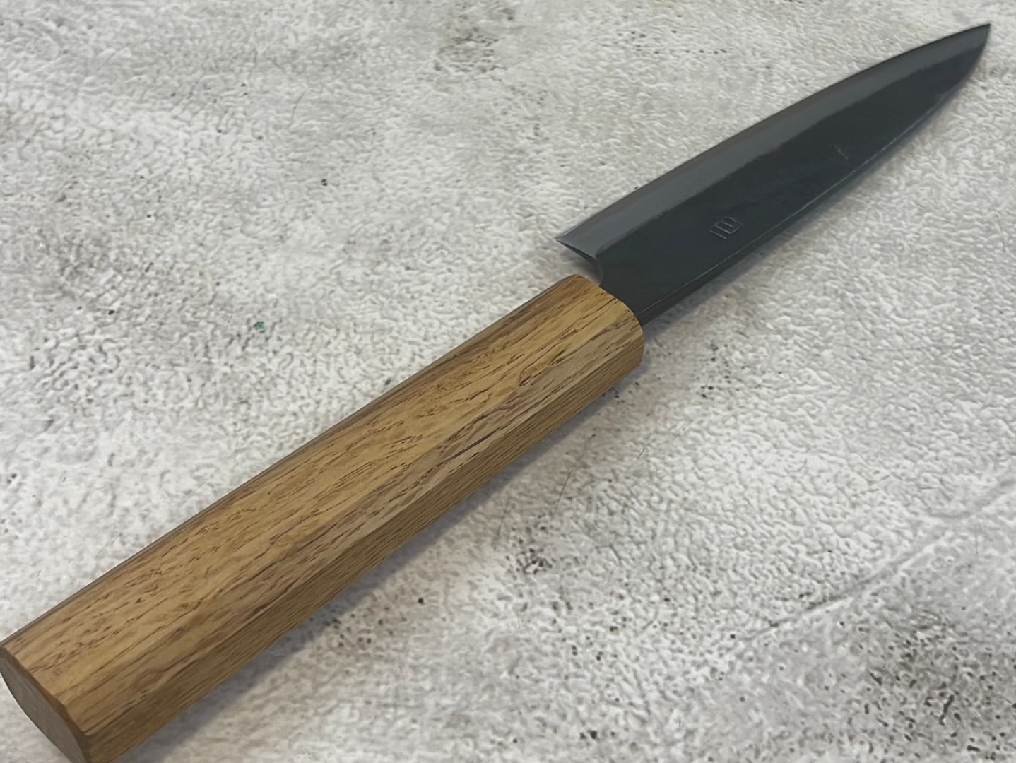Tsukasa Shiro Kuro 135mm Yanagi- Shirogami Steel - Oak Octagnon Handle