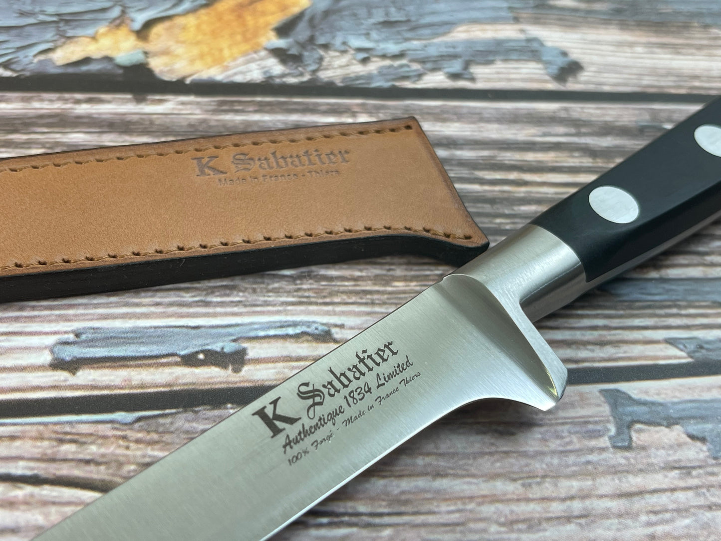 K Sabatier Limited Edition 1834 Authentique Boning Knife 127mm - HIGH CARBON STEEL Made In France