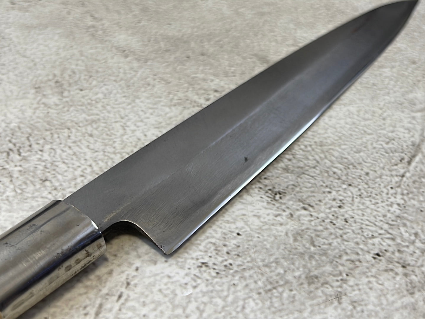 Vintage Japanese Yanagiba Knife 200mm Made in Japan 🇯🇵 Carbon Steel 1092