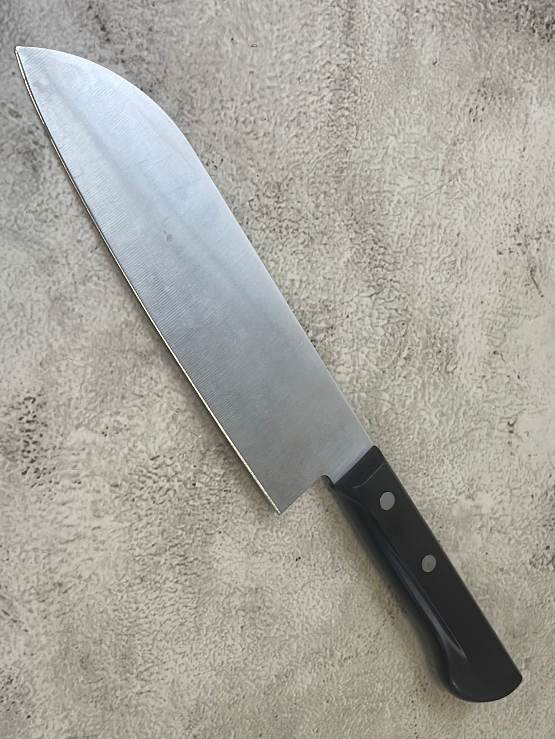 Used Santoku Knife 170mm - Stainless Steel Made In Japan 🇯🇵 1076
