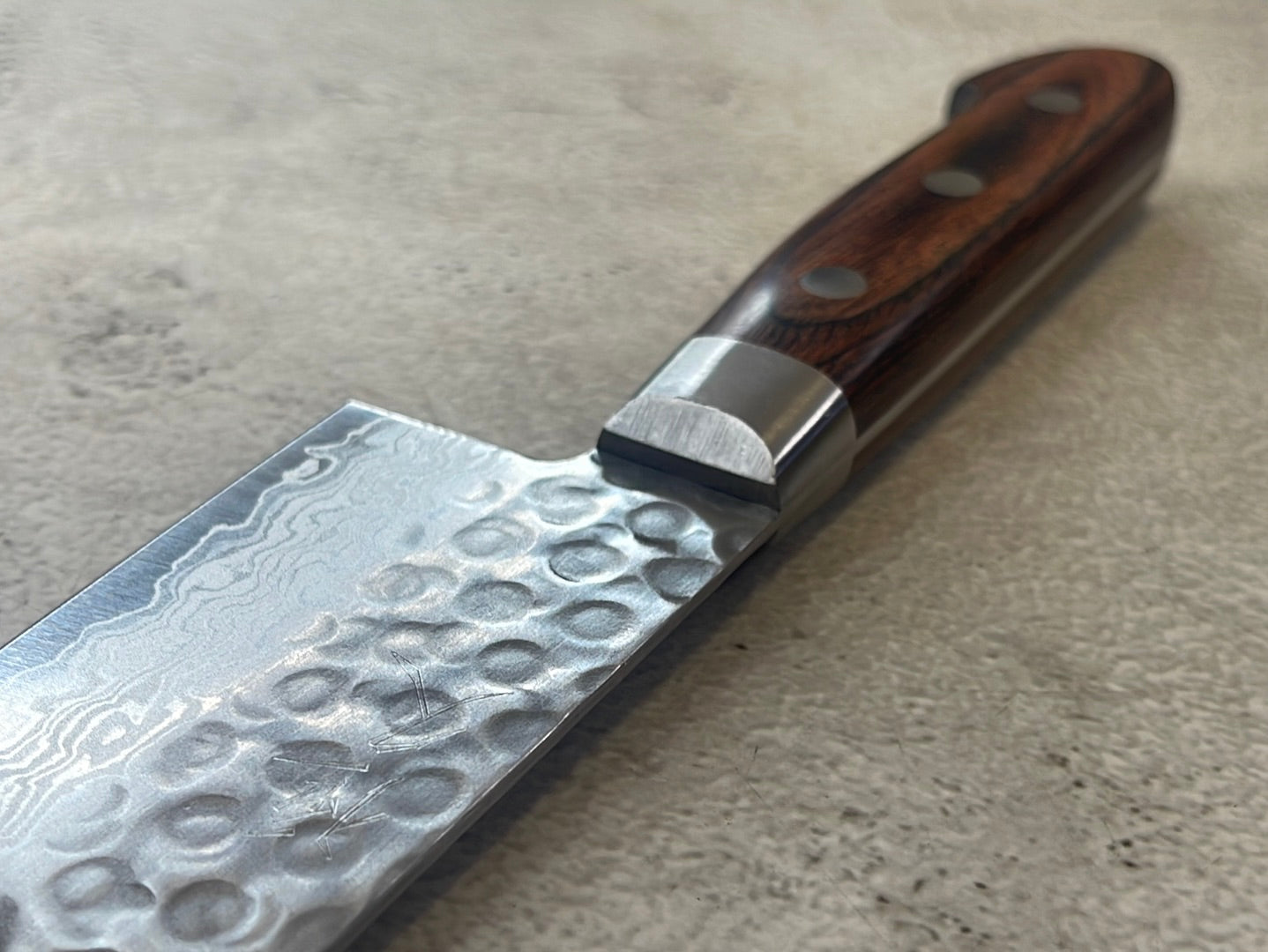 Tsunehisa VG10 Brown Pakka Gyuto Knife 210mm - Made in Japan 🇯🇵