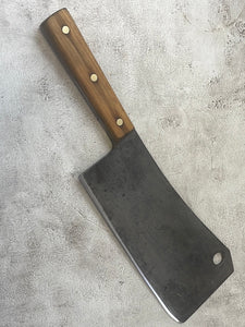 Vintage Gustav Emil Ern Butcher Cleaver Knife 260mm Carbon Steel Made in Germany 🇩🇪 1114