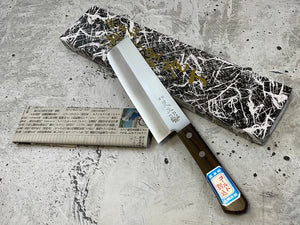 Shibamassa V5 Stainless nakiri Knife 165mm - Made in Japan 🇯🇵