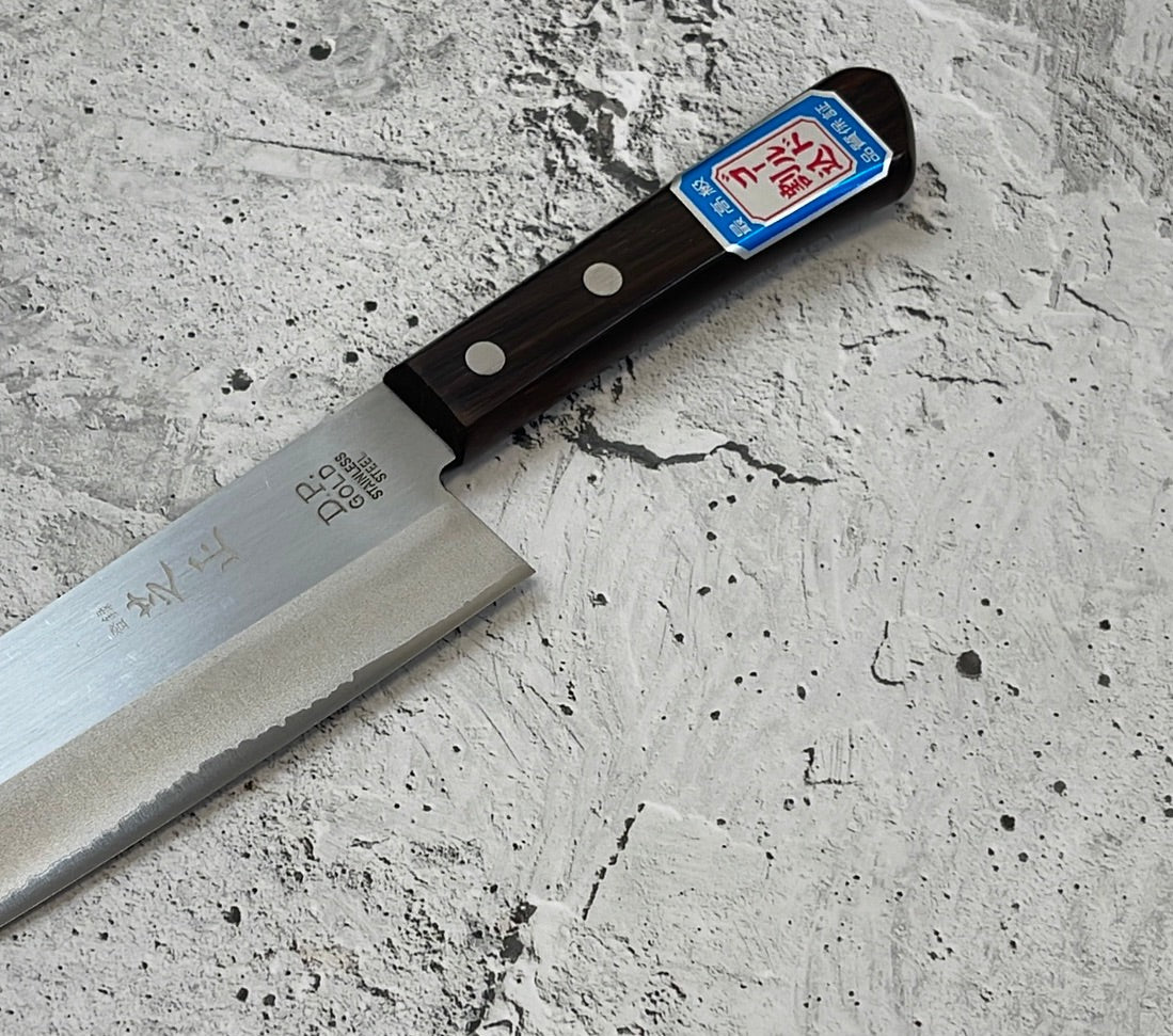 Shibamassa V5 Stainless Santoku Knife 170mm - Made in Japan 🇯🇵
