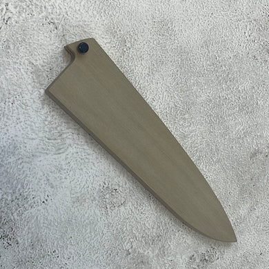 Gyuto 180mm Magnolia Saya Sheath with Plywood Pin