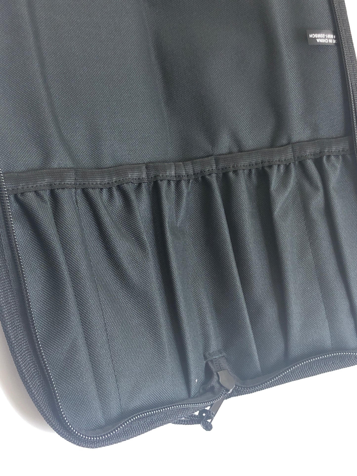 MESSERMEISTER Charcoal Felt Knife Roll 5 Pocket | Professional Chef Knife Bag