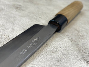 Vintage Japanese Yanagiba Knife 200mm  Made in Japan 🇯🇵 Carbon Steel 1156