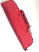 Load image into Gallery viewer, Messermeister Knife Roll Red 5 Pocket Padded
