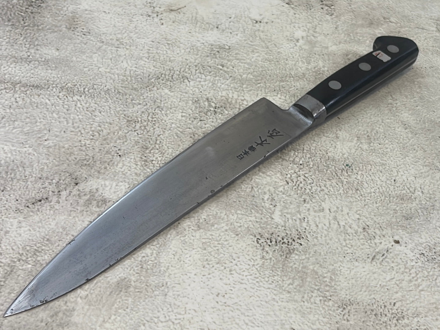 Vintage Japanese Gyuto Knife 190mm Made in Japan 🇯🇵 1136