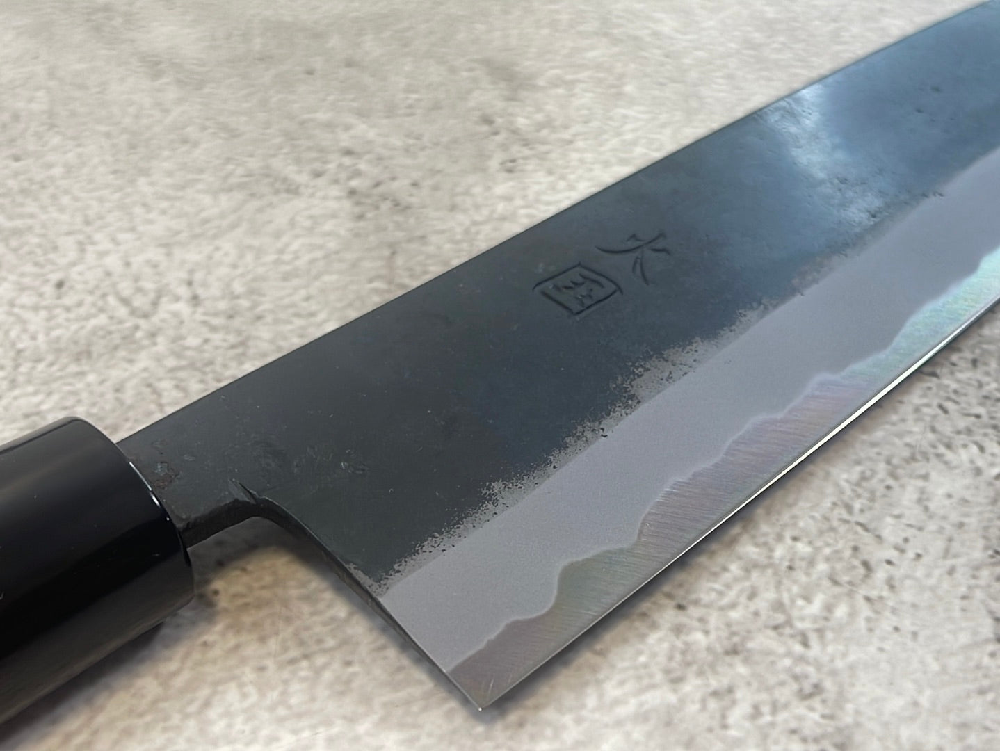 Hinokuni Shirogami #1 Gyuto Knife 210mm Cherry Wood Handle - Made in Japan 🇯🇵