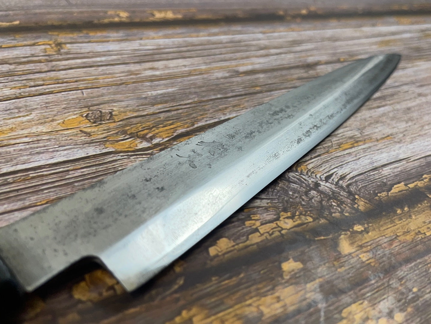 Vintage Japanese Yanagiba Knife 200mm  Made in Japan 🇯🇵 Carbon Steel 434