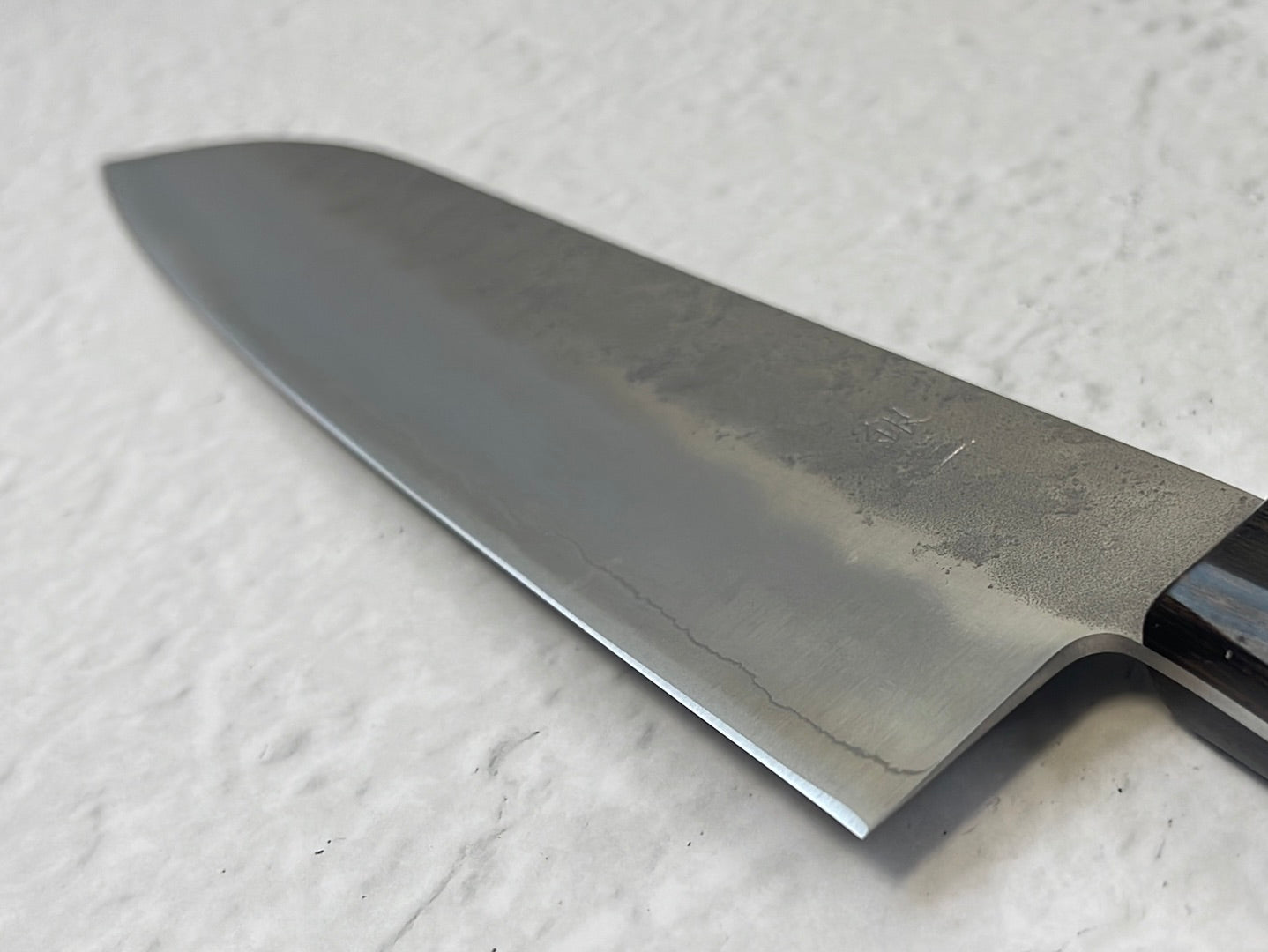 Tsunehisa G3 Nashiji Brown Santoku 180mm - Made in Japan 🇯🇵