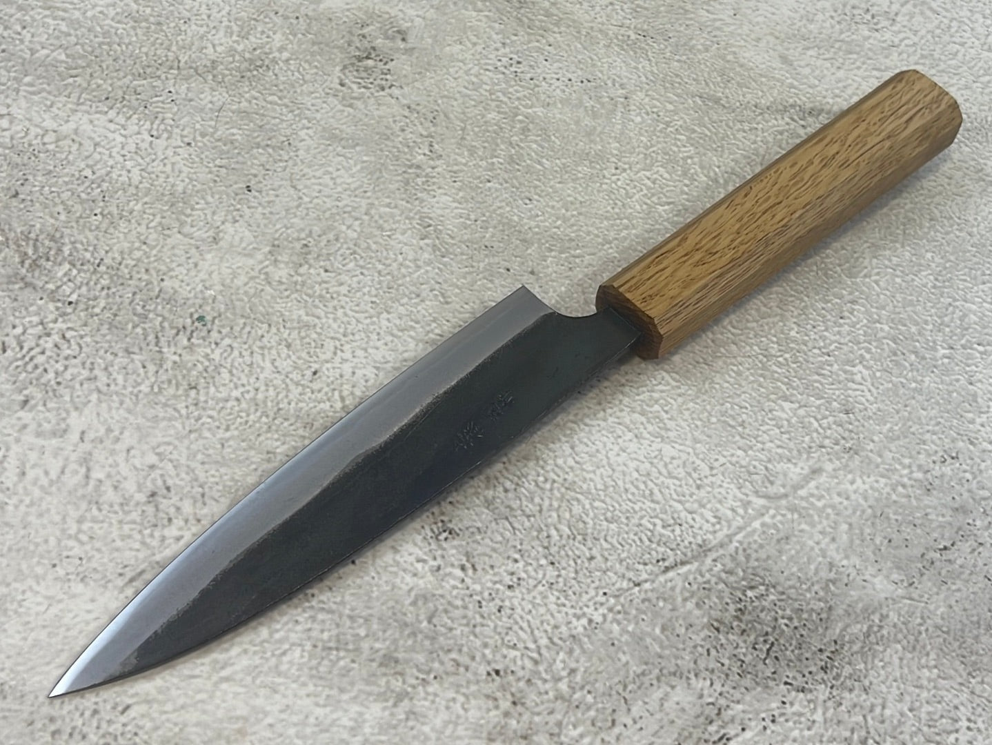 Tsukasa Shiro Kuro 135mm Yanagi- Shirogami Steel - Oak Octagnon Handle