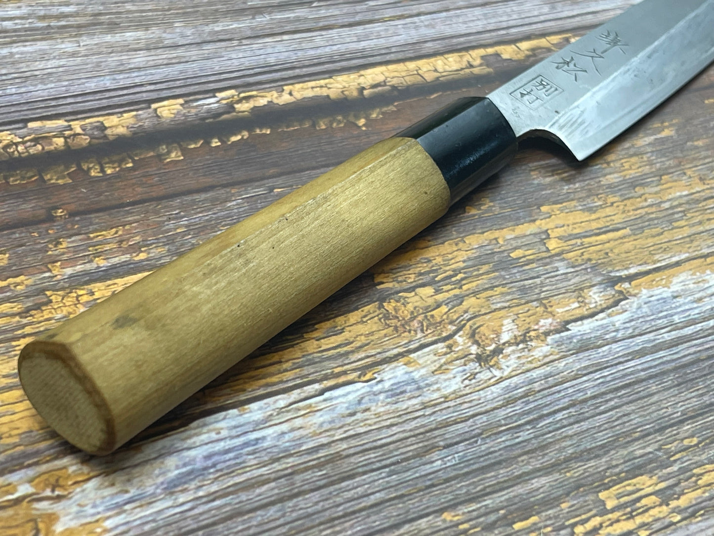 Vintage Japanese Yanagiba Knife 200mm  Made in Japan 🇯🇵 Carbon Steel 480