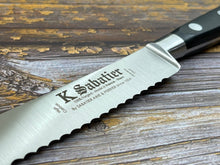 Load image into Gallery viewer, K Sabatier Authentic Bread Knife 20cm - HIGH CARBON STEEL Made In France