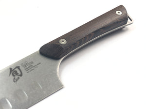 Shun Kanso Santoku Hollow Ground Knife 17.8cm