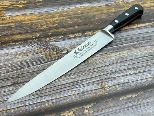 K Sabatier Authentique Slicing Knife 200mm - HIGH CARBON STEEL Made In France