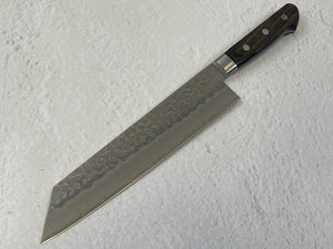Tsunehisa AUS-8 Tsuchime Kiritsuke Knife 210mm Brown Pakka Wood - Made in Japan 🇯🇵