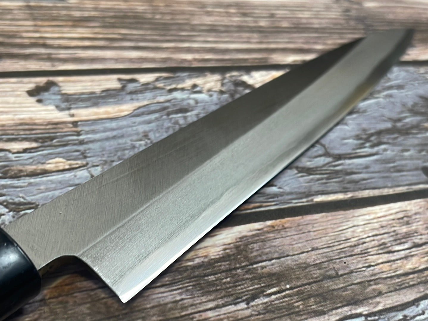 Vintage Japanese Yanagiba Knife 200mm Made in Japan  🇯🇵 Carbon Steel 876