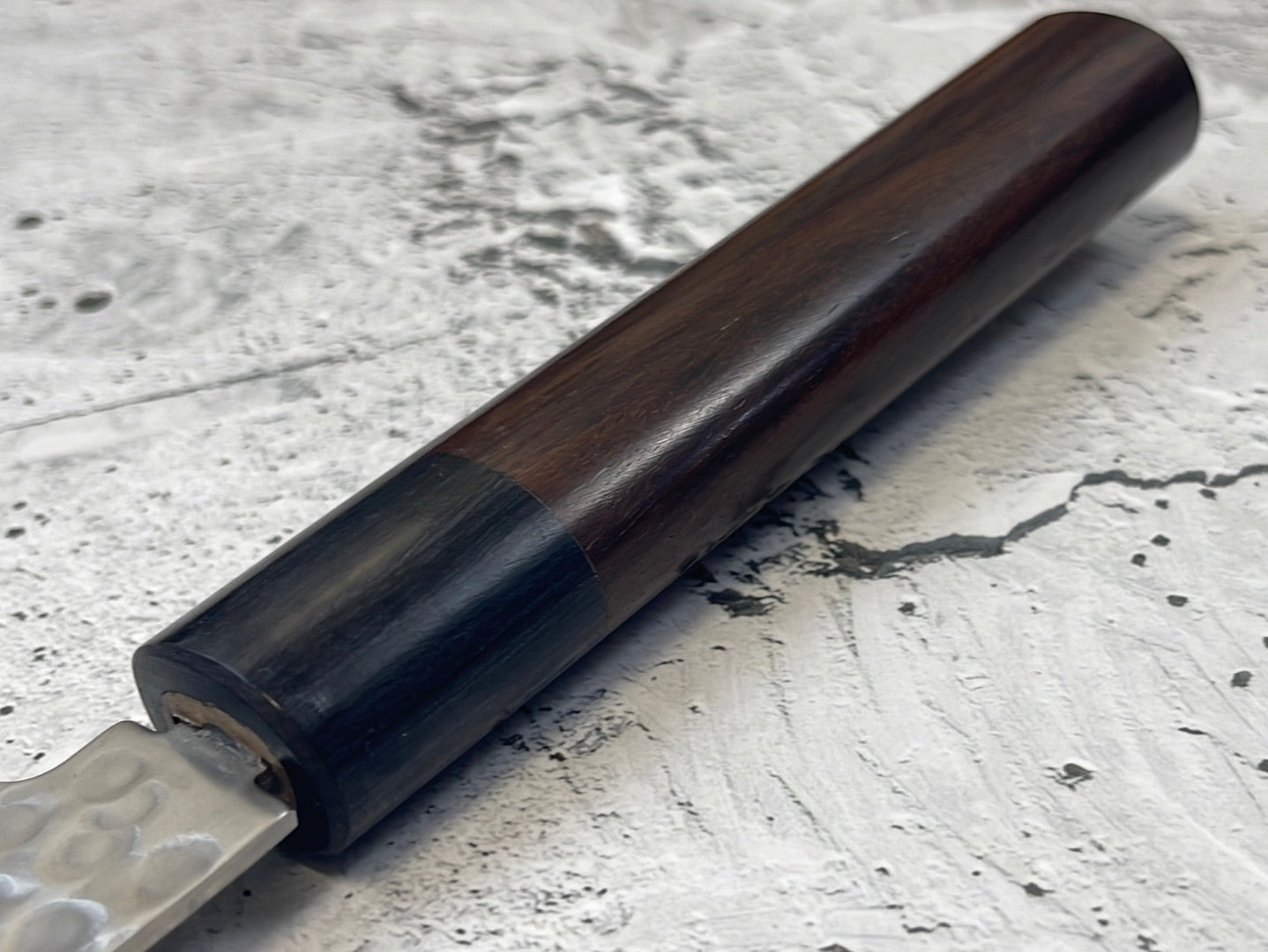 Tsunehisa VG10 Suminagashi Tsuchime Santoku 185mm Rosewood Handle Made in Japan 🇯🇵