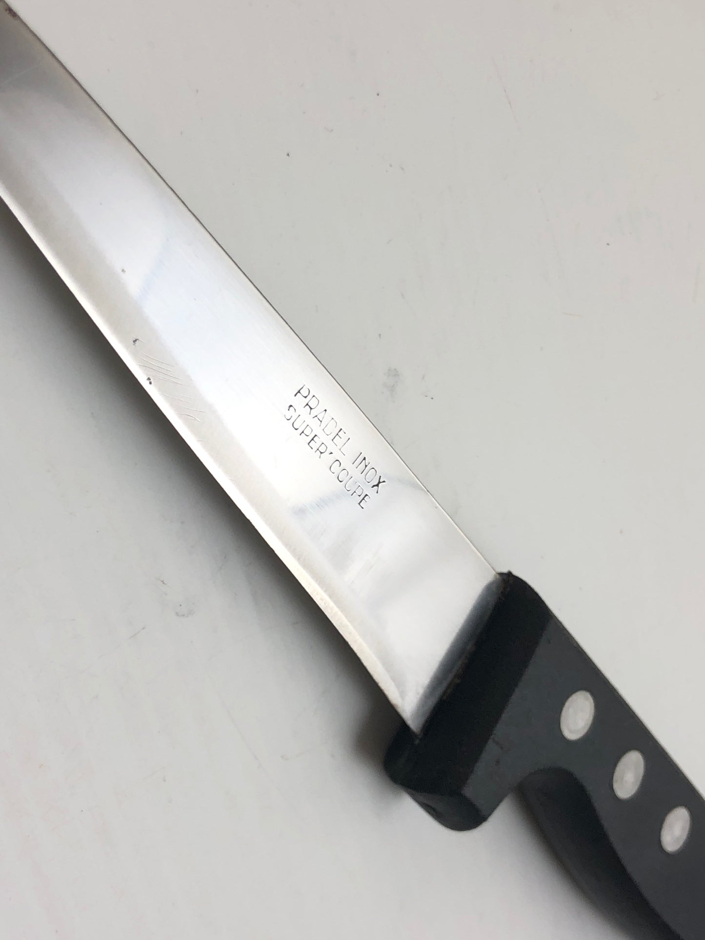 Vintage Pradel Inox Fillet Knife 160mm Stainless Steel Made in France 63