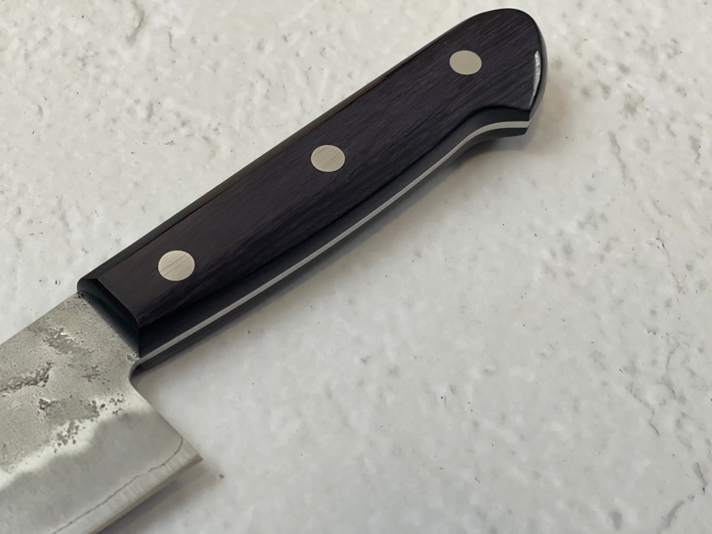 Tsunehisa G3 Nashiji Purple Gyuto 180mm - Made in Japan 🇯🇵