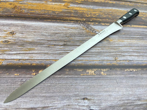 K Sabatier Authentique Salmon Slicing Knife 300mm - HIGH CARBON STEEL Made In France