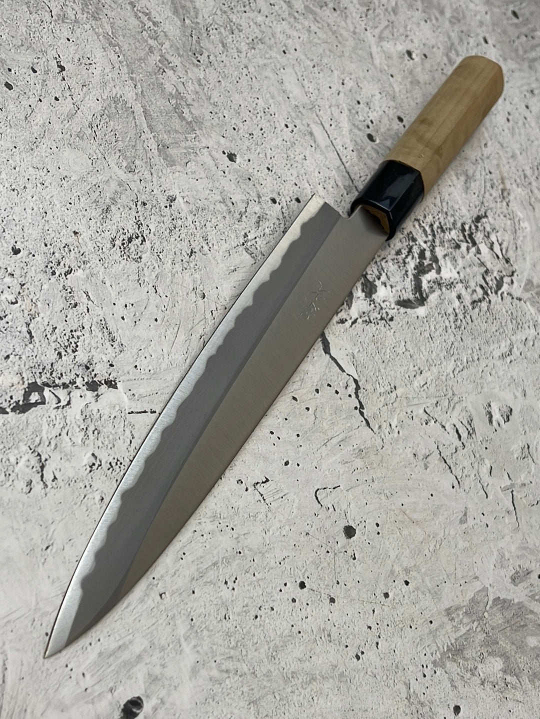 Vintage Japanese Yanagiba Knife 200mm Made in Japan  🇯🇵 Carbon Steel 846