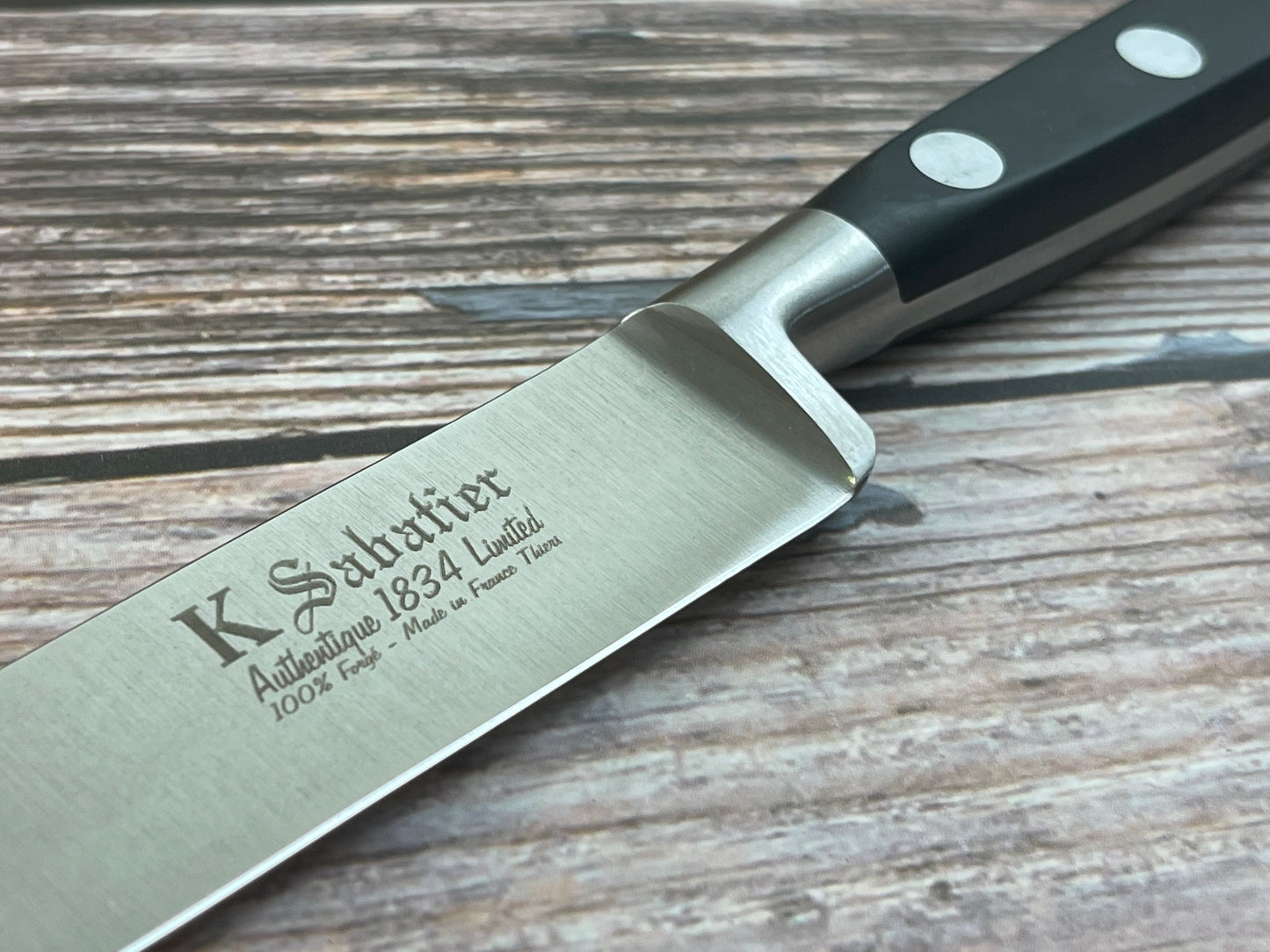 K Sabatier Limited Edition 1834 Authentique Slicing Knife 200mm - HIGH CARBON STEEL Made In France