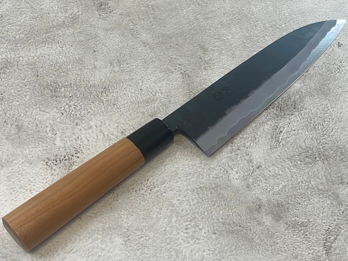 Hinokuni Shirogami #1 Gyuto Knife 210mm Cherry Wood Handle - Made in Japan 🇯🇵