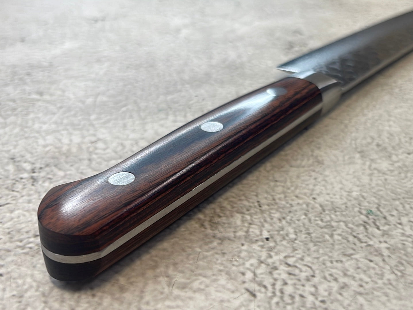 Tsunehisa VG10 Brown Pakka Petty 135mm - Made in Japan 🇯🇵