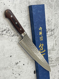 Tsunehisa VG10 Brown Pakka Gyuto Knife 240mm - Made in Japan 🇯🇵