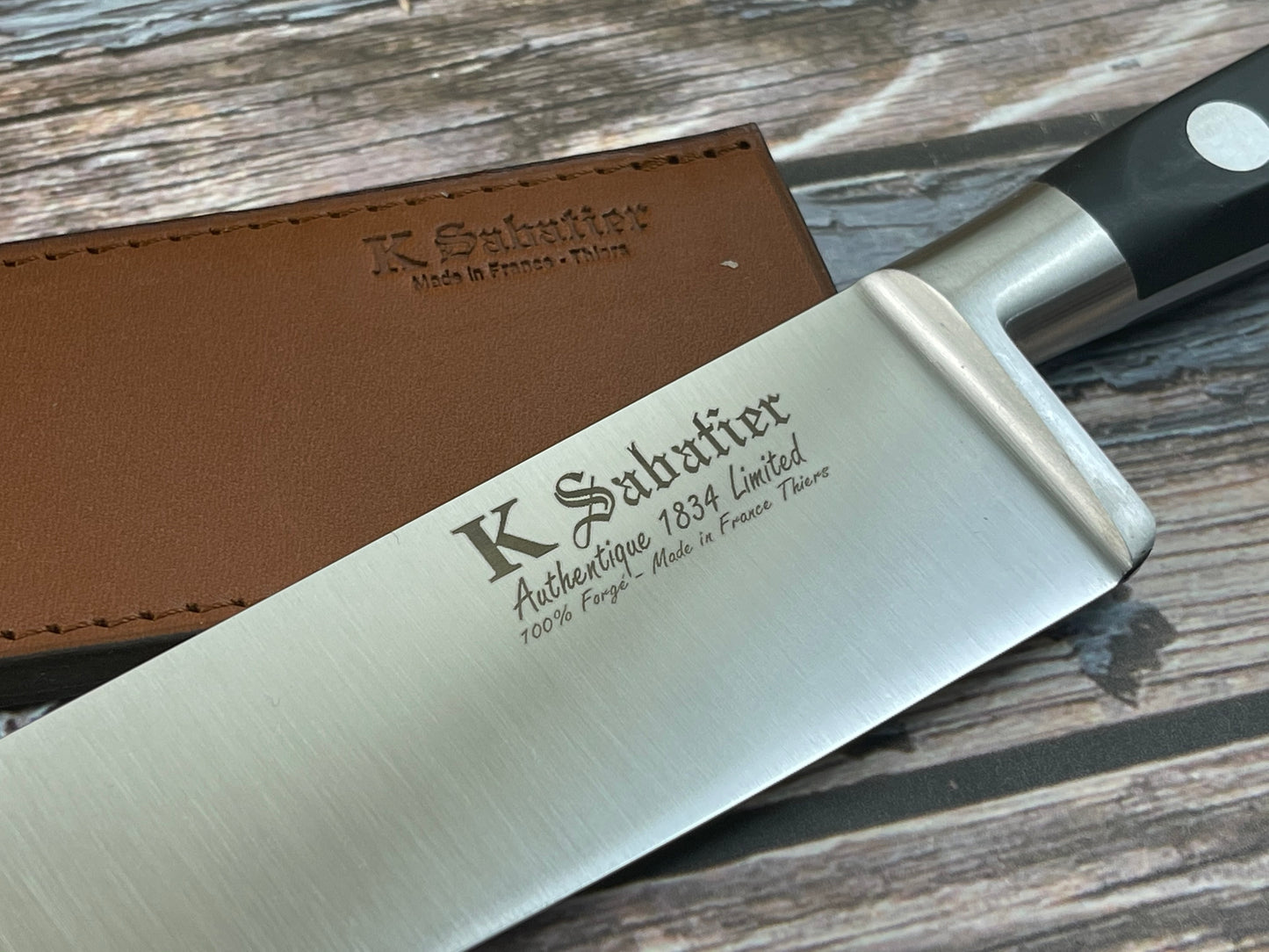 K Sabatier Limited Edition 1834 Authentique Chef's Knife 200mm - HIGH CARBON STEEL Made In France