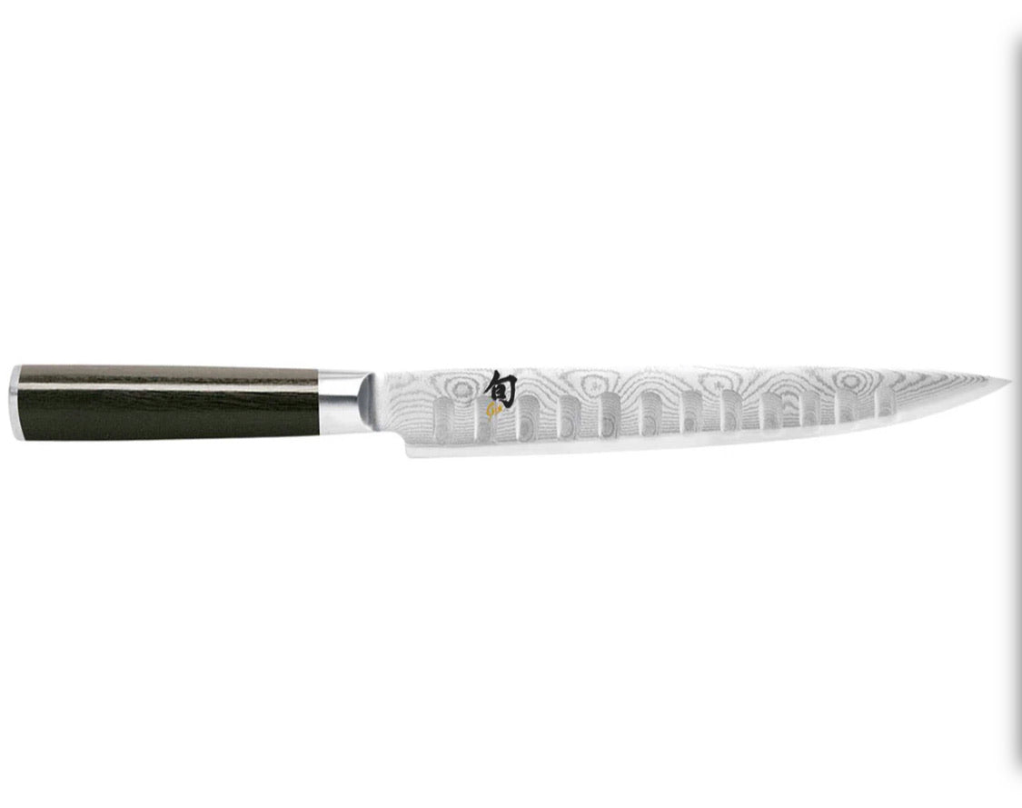 Shun Classic Scalloped Slicing Knife 22.9cm
